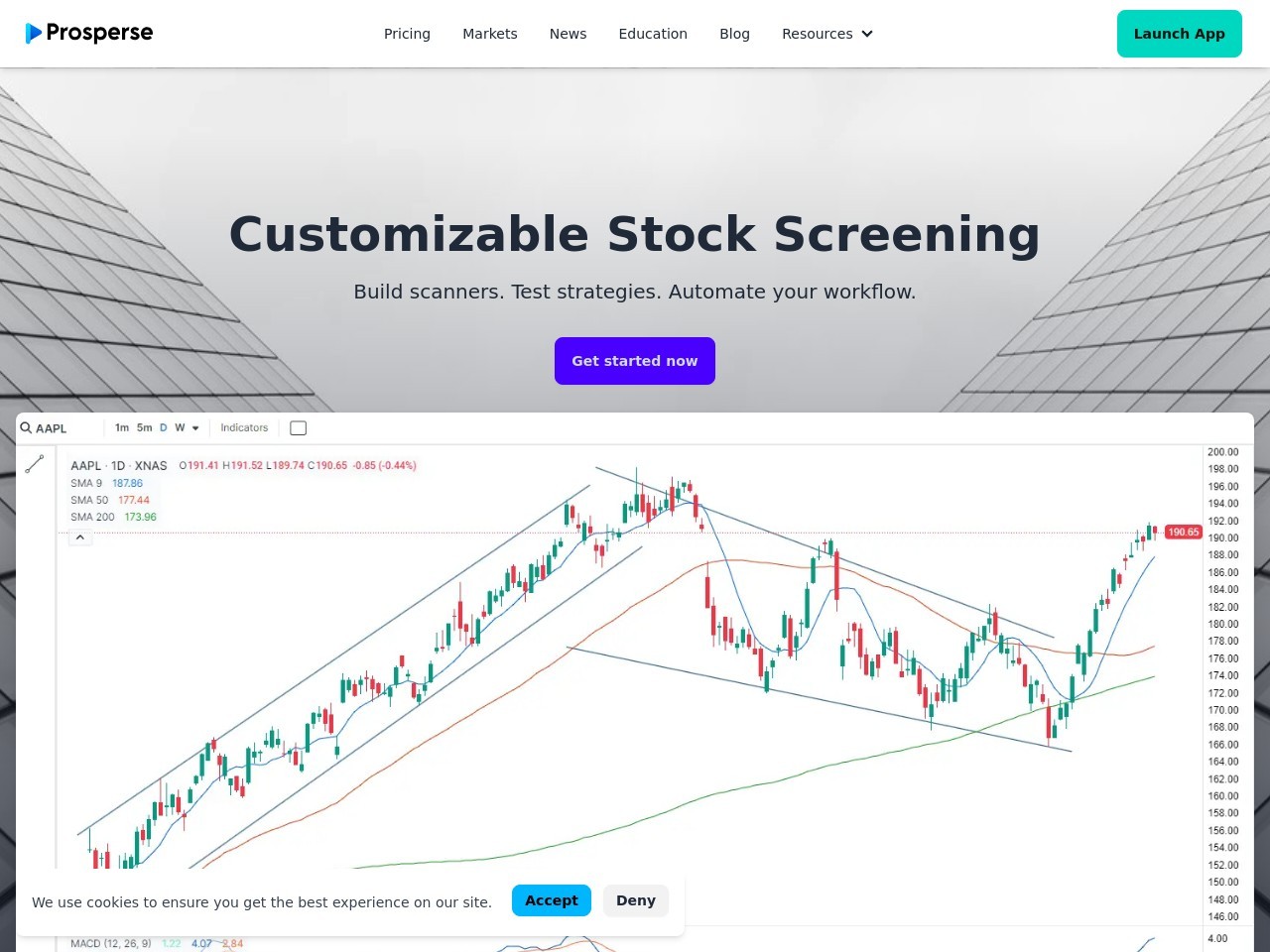 Prosperse | Automated Stock Scanning